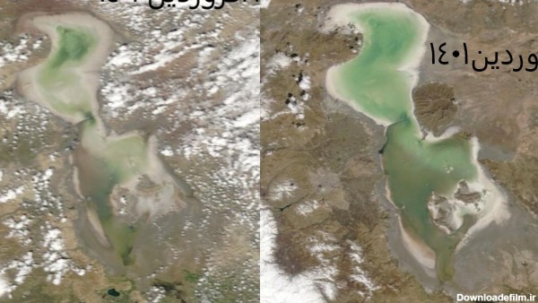دریاچه ارومیه تابستان 1402 در آستانه خشکی کامل / بر اساس آخرین ...
