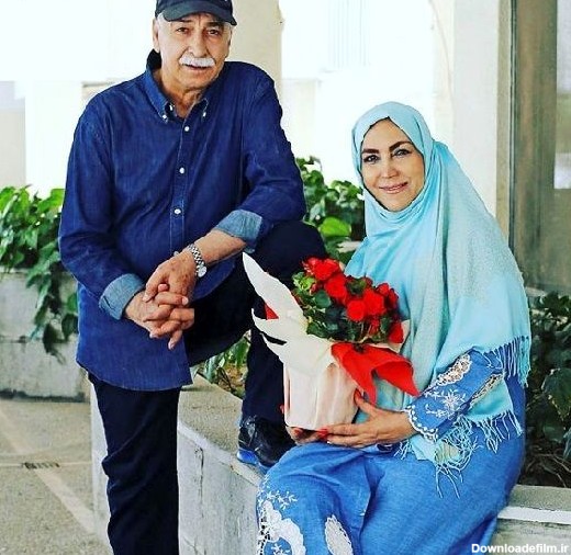 محمود پاک نیت و همسرش در کنار هم / عکس