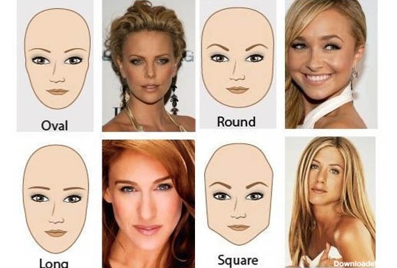 بهترین مدل مو برای صورت شما چیست l انواع فرم صورت -مجله آچاره