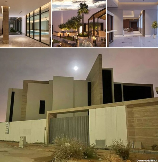 عکس| رونمایی از عمارت باشکوه رونالدو در عربستان | خانه شگفت انگیز ...