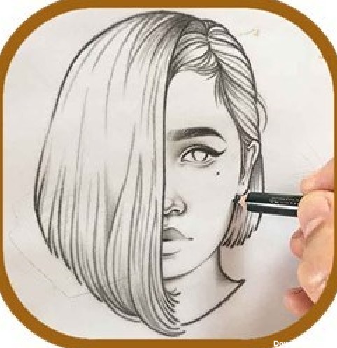 دانلود برنامه طراحی و نقاشی چهره با مداد برای اندروید | مایکت
