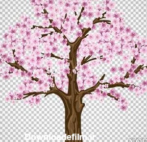 عکس شکوفه های بهاری کارتونی - عکس نودی