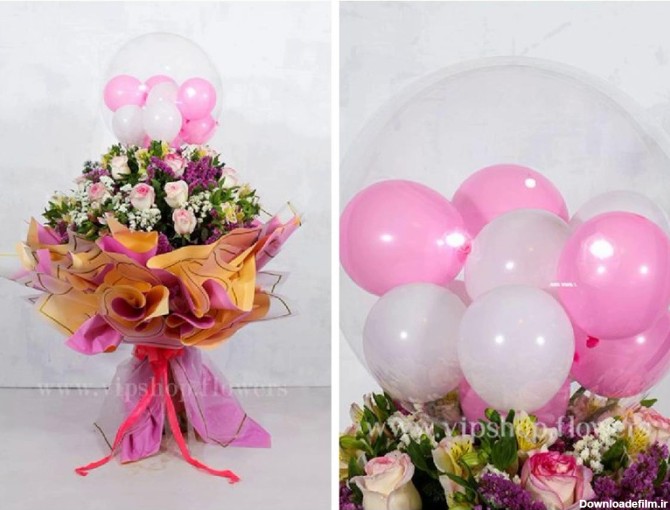 باکس گل تولد VIP :: سفارش آنلاین دسته گل برای تولد 🎉