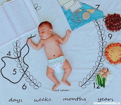 ایده عکس ماه رمضان نوزاد - مجله چند ماهمه