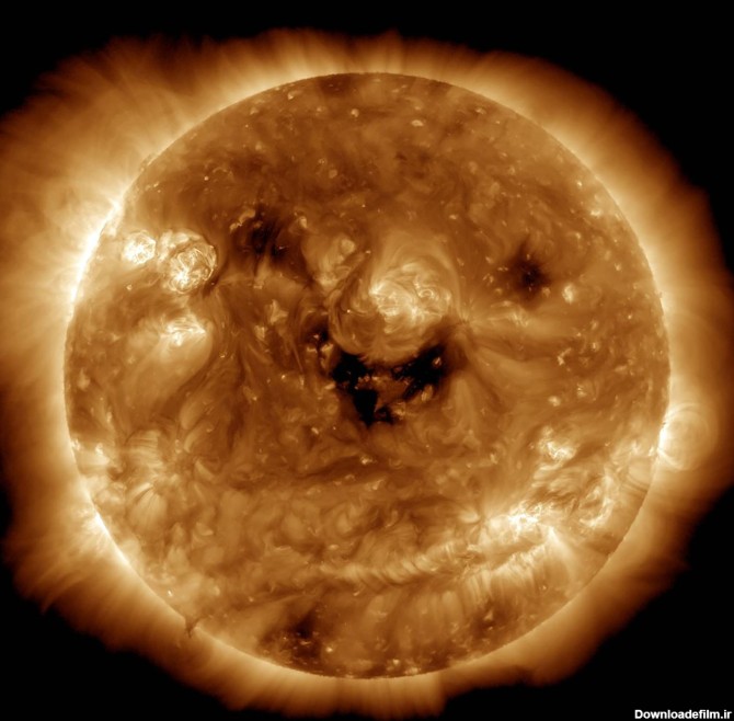 لبخند خورشید از نگاه رصدخانه پویایی‌شناسی خورشیدی ناسا