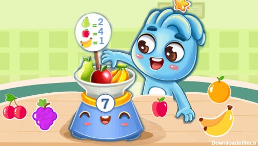 اسکرین شات بازی بازی ریاضی - آموزش اعداد و جمع و تفریق 1