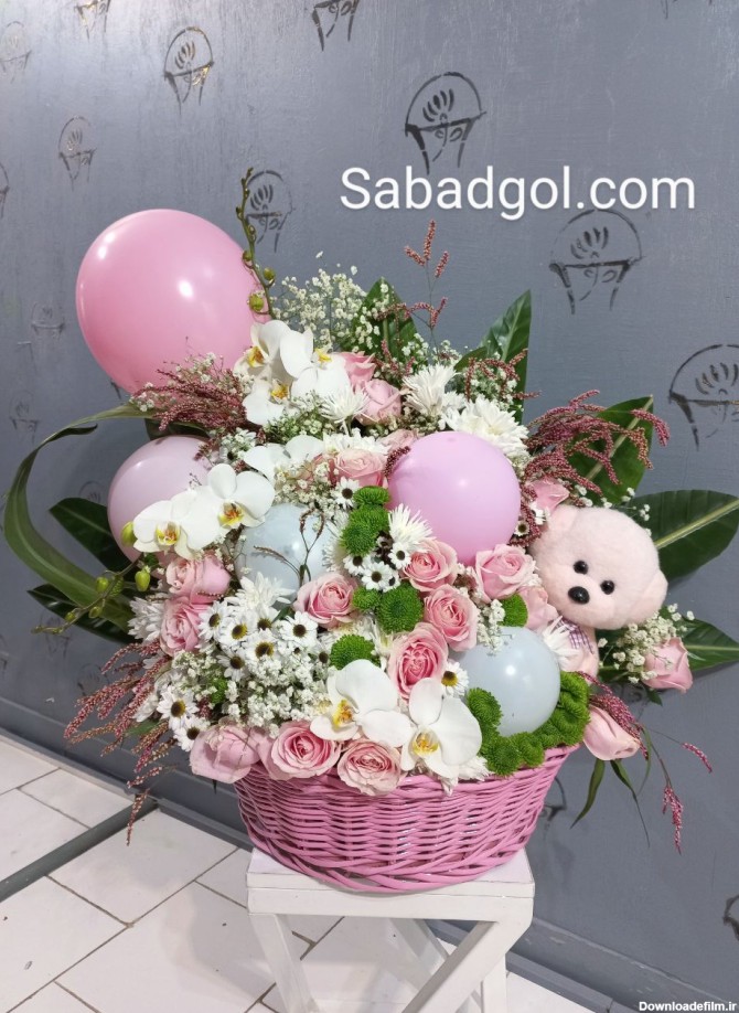 گل برای تولد نوزاد دختر B31