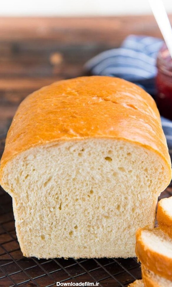طرز تهیه نان سفید ساندویچی با آرد سفید بدون سبوس