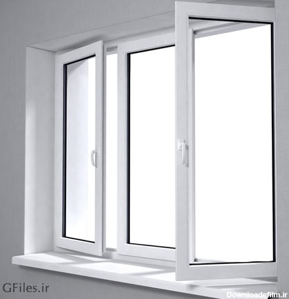 عکس پنجره های باز یک خانه برای ورود هوای تازه به داخل