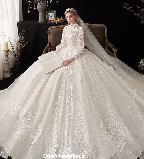 عکس لباس عروسی ایرانی