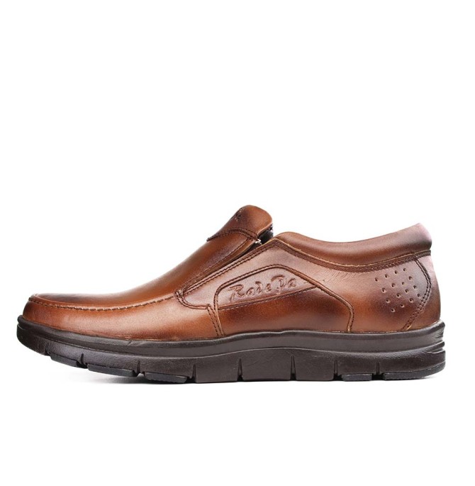 کفش مردانه چرم طبیعی تکتاپ مدل 15-442 مشخصات، قیمت و خرید | بانک کفش