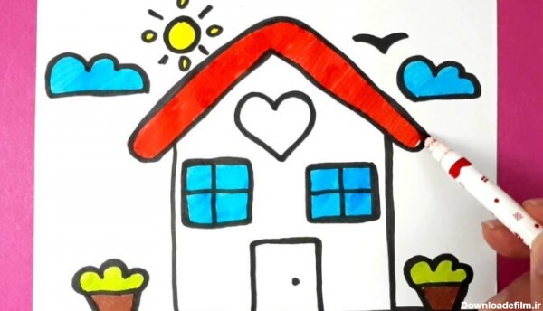 نقاشی خانه ساده