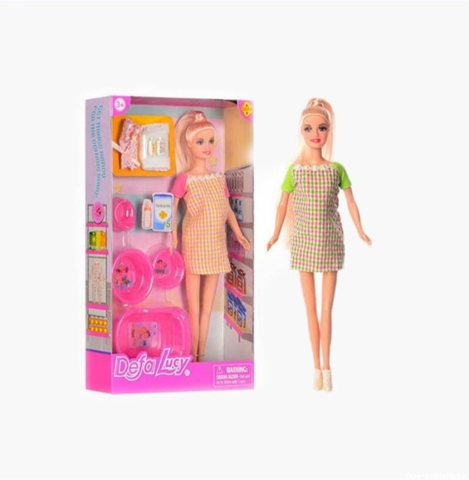 قیمت و خرید عروسک باربی حامله دفا آیتم 8350 | فروشگاه توی بازی