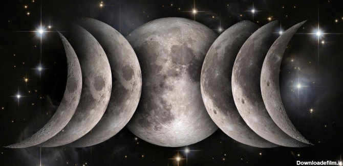 فاز های ماه : 8 حالت مختلف ماه ⋆ مای ستاره