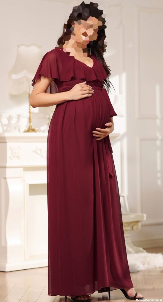 عکس لباس مجلسی مخصوص بارداری