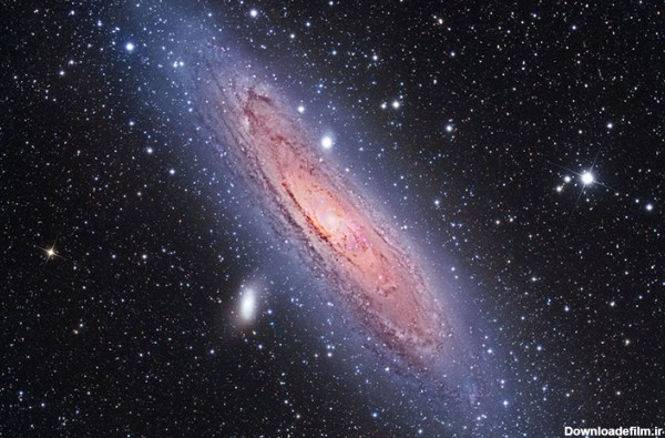 کهکشان اندرومدا، M31: تصویر نجومی روز ناسا (۷ دی ۹۵)
