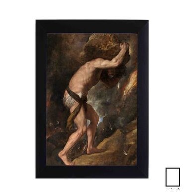 تابلو نقاشی سیزیف Sisyphus اثر TIZIANO VECELLIO  مدل N-99986