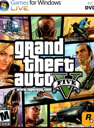 دانلود بازی GTA V - جی تی ای وی برای PC | مدرن دانلود
