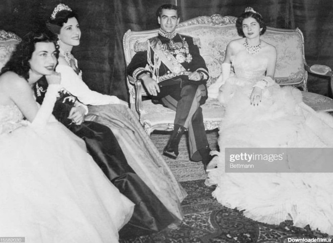 عکسهای عروسی محمدرضا شاه پهلوی