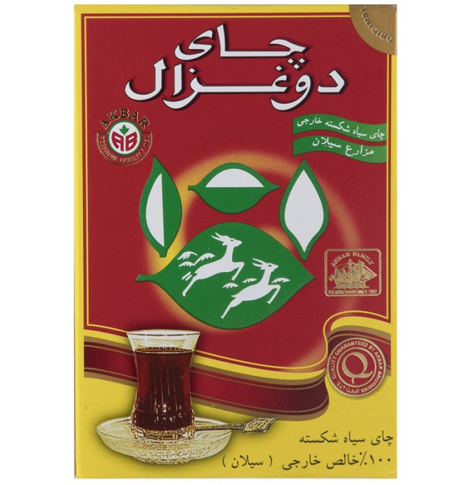 قیمت و خرید چای دو غزال مدل Pure Ceylon بسته 500 گرمی