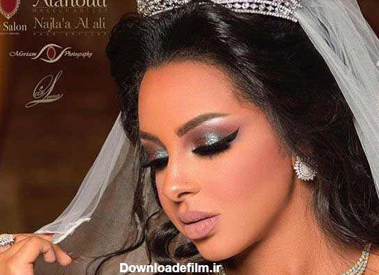 آرایش عروس عربی