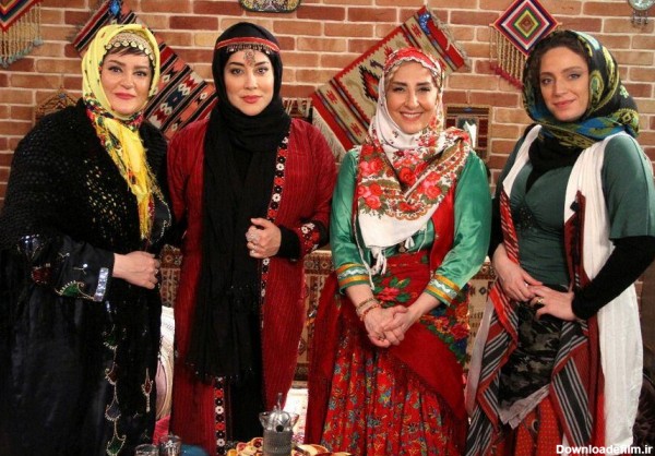 عکس | زنان بازیگر با لباس‌های محلی در «شام ایرانی» - خبرآنلاین