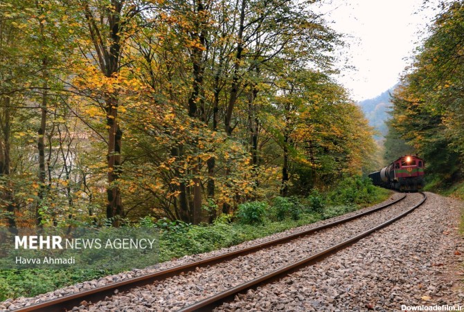 فرارو | (تصاویر) ریل گردی؛ پاییز راه آهن شمال