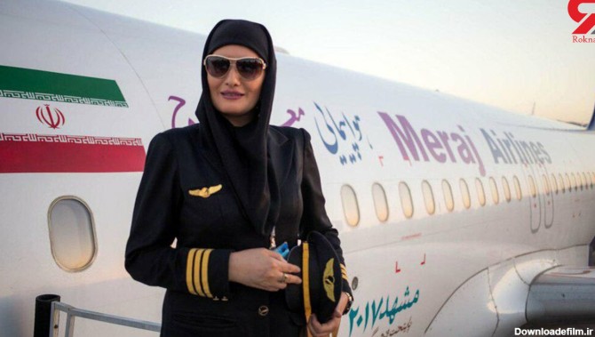 پرواز هواپیمای ایرباس با 2 خانم خلبان ایرانی + عکس کابین خلبان ...