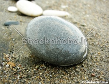 سنگی از دریا های دور - دریا - طبیعت - استوک فوتو - خرید عکس ...