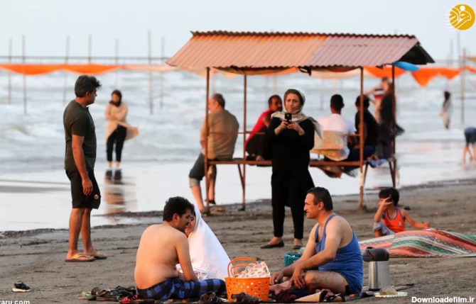 لذت ایرانیان در ساحل دریای خزر - بهار نیوز