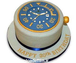 خرید کیک تولد پسرانه - کیک تولد پسرانه ثانیه ها | کیک آف