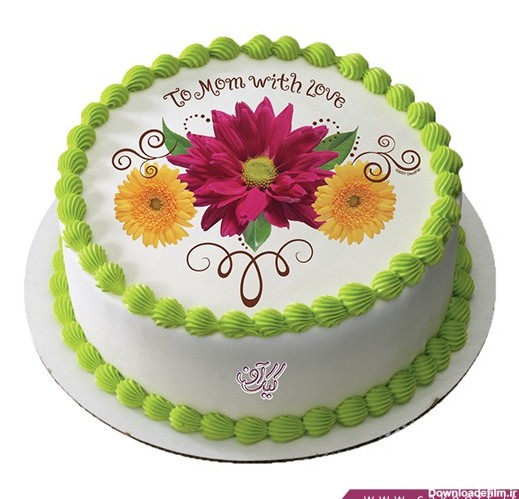 کیک تولد مادر - کیک تصویری روز مادر | کیک آف