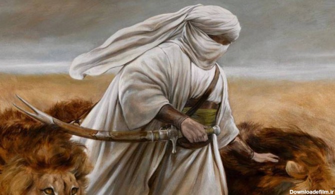 نقاشی جدید حسن روح‌الامین برای شیرِ خدا و شاهِ مردان + عکس