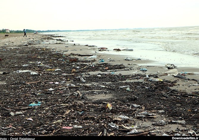 زباله های رودخانه ای در ساحل خزر- عکس خبری تسنیم | Tasnim