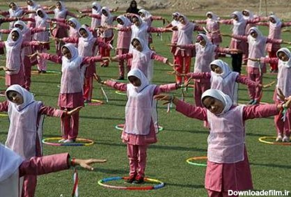 همايش ورزش صبحگاهي در مدارس بندرعباس برگزار شد - شبستان