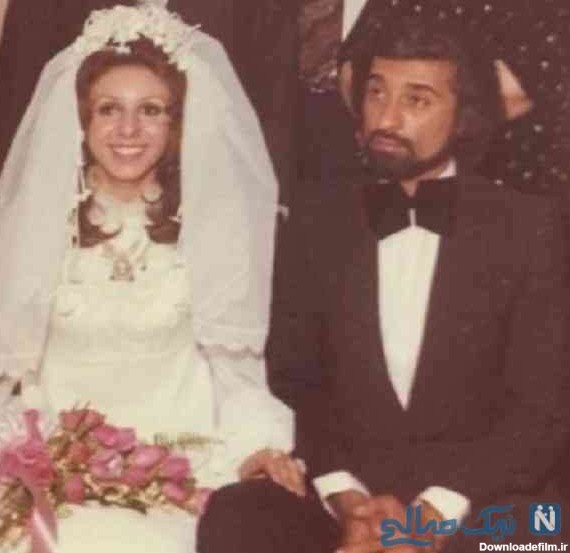پدر و مادر بهار ارجمند | عکس عروسی انوشیروان ارجمند و همسرش به ...