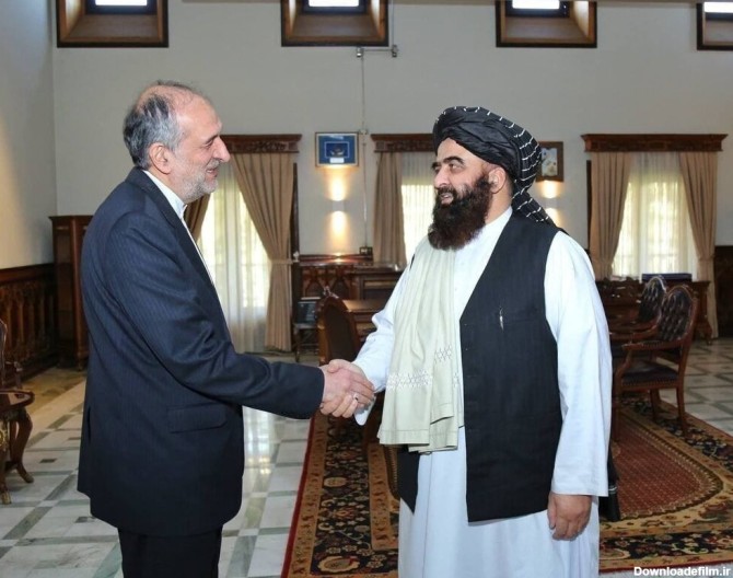 عکس | دیدار سفیر ایران با وزیر خارجه طالبان - همشهری آنلاین