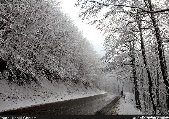 طبیعت زمستانی تالش گیلان (عکس)
