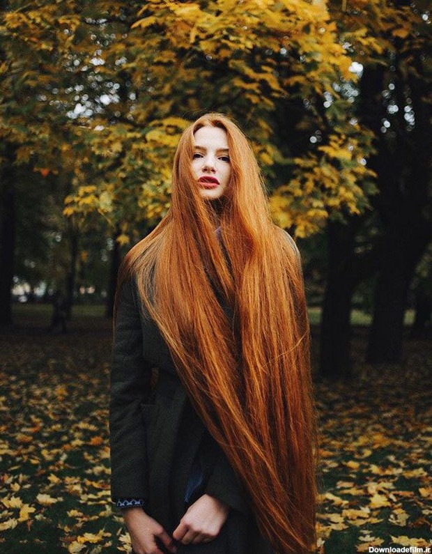 راز موهای زیبا و جذاب دختر کچل روسی لو رفت+تصاویر