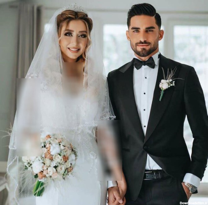 عکس فوتبالیستهای ایرانی و همسرانشان