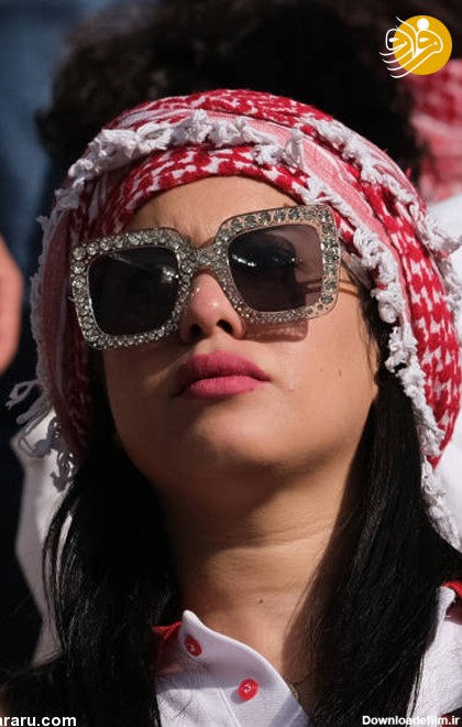 فرارو | (تصاویر) دختران اردنی، محجبه‌ترین تماشاگران در جام ...