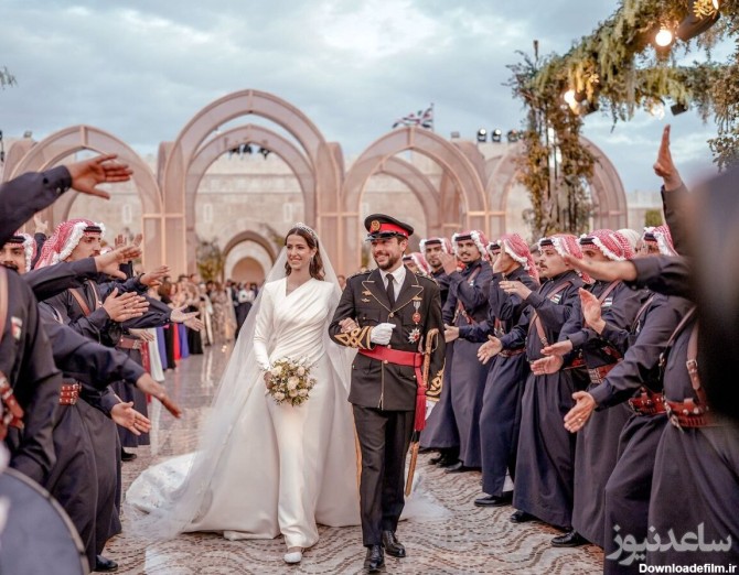 تسبیح عجیبی که به میهمانان مراسم ازدواج ولیعهد اردن اهدا شد +عکس