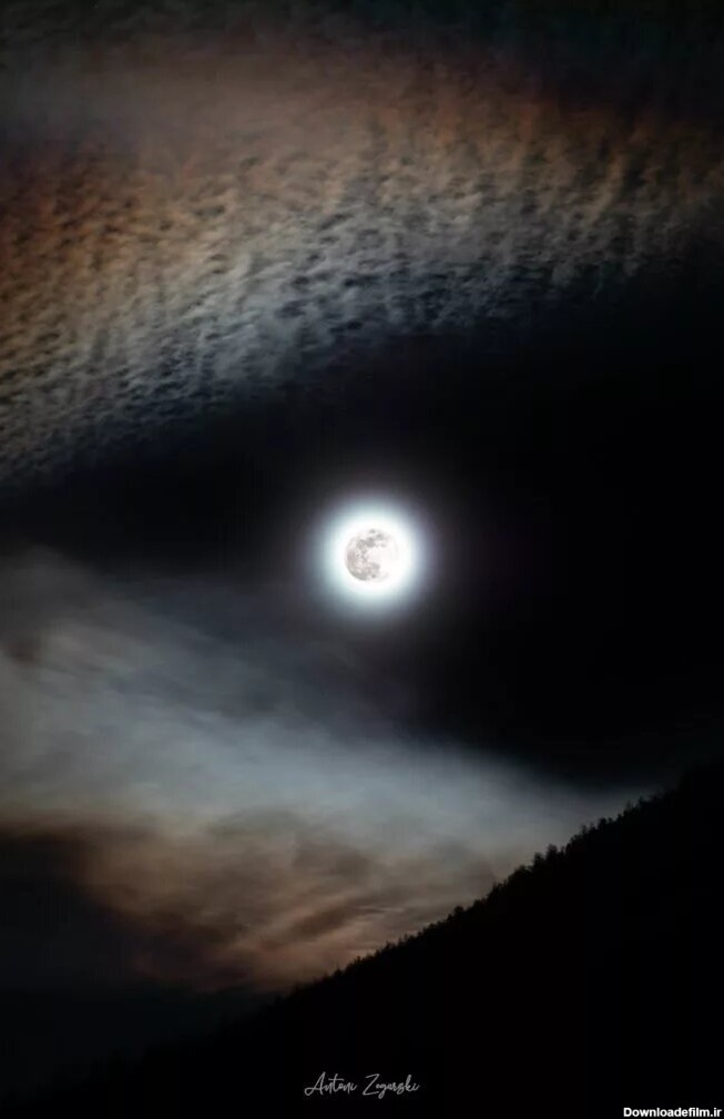 «ماه گرگ» ظاهر شد/ عکس
