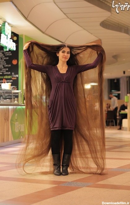 راپونزل دنیای واقعی با موهای با 2.3 متری