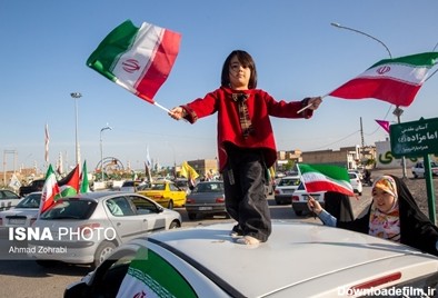 راهپیمایی خودرویی مردم قم در حمایت از حمله سپاه به رژیم صهیونیستی