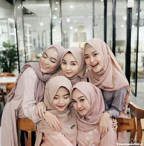 عکس پروفایل سه دختر با حجاب - عکس نودی