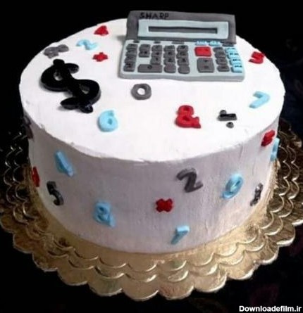 خرید و قیمت تاپر کیک ماشین حساب مناسب روز حسابداران عزیز برای ...