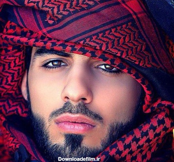 عکس پروفایل پسر عرب خوش تیپ با صورتی جذاب