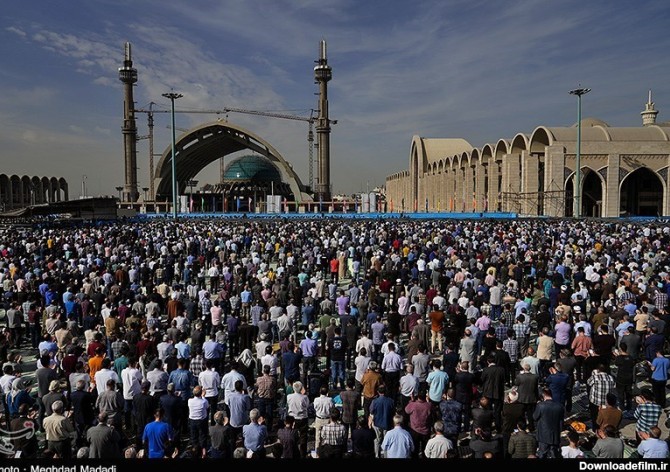 نماز عید فطر در مصلی تهران- عکس خبری تسنیم | Tasnim