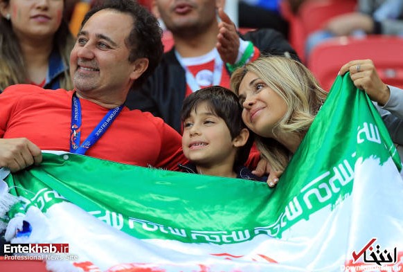 تصاویر : تماشاگران ایرانی در دیدار ایران و اسپانیا | سایت انتخاب